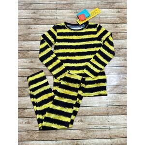NWT Posh Peanut Baylor Bumble Bee Bamboo Pajama Set 5T